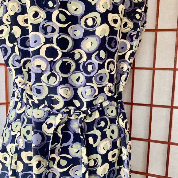 Saville Sport Patterned Back-Tie Vest - Picture 6 of 8